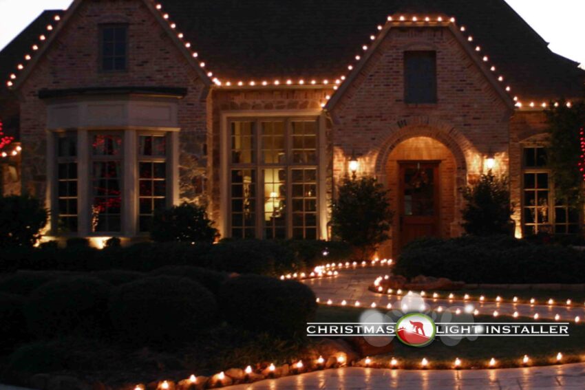 Christmas Light Installation » The 1 Lawn Mowing Service For